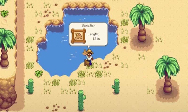 Where to Find Sandfish in Stardew Valley in 2024